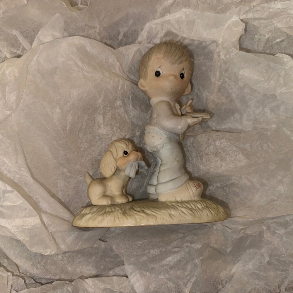 Precious Moments “ The End Is In Sight” Jonathan David